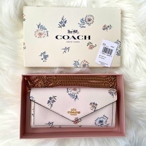 LIMITED EDITION Coach Floral Wallet Crossbody